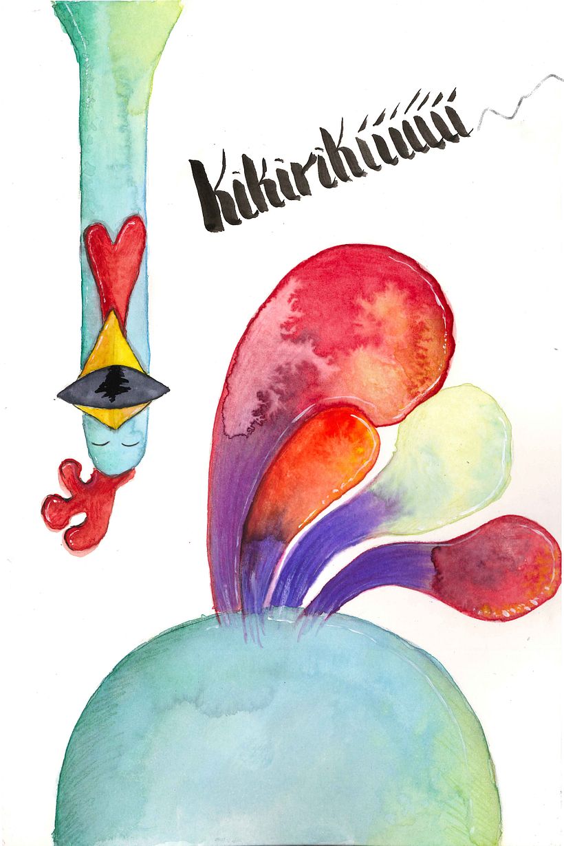 Ilustración del cuento "La ratita presumida" 0