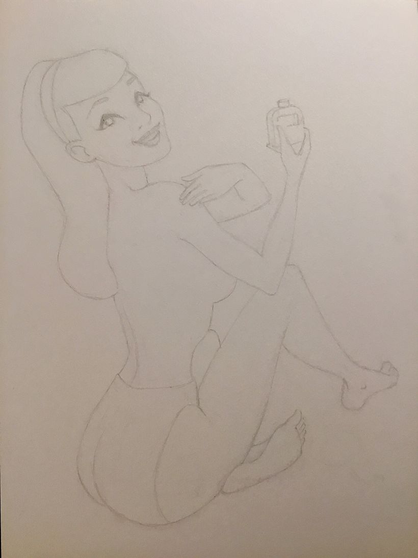Mi Proyecto del curso: Cómo conquistar a una Pin-Up 1