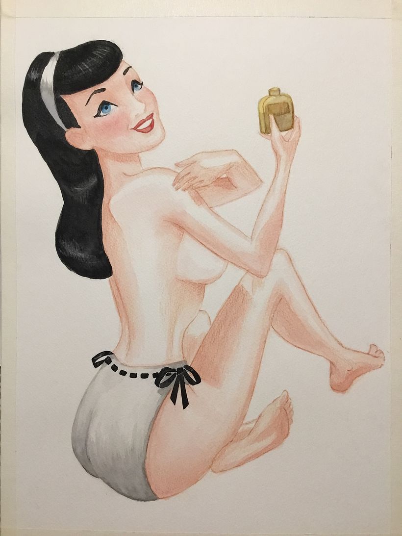 Mi Proyecto del curso: Cómo conquistar a una Pin-Up 4