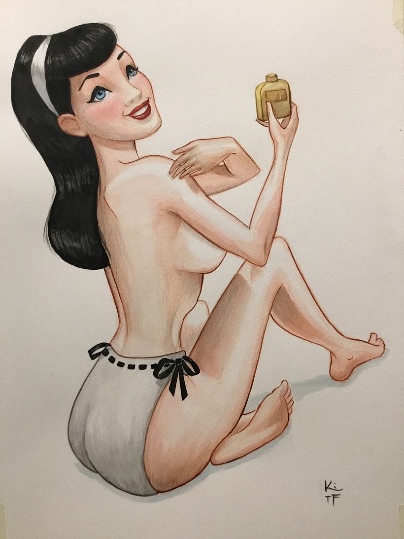 Mi Proyecto del curso: Cómo conquistar a una Pin-Up 5