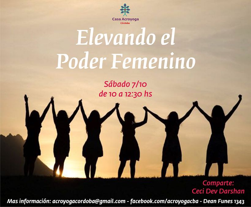 Flyers para Casa Acroyoga Córdoba 4