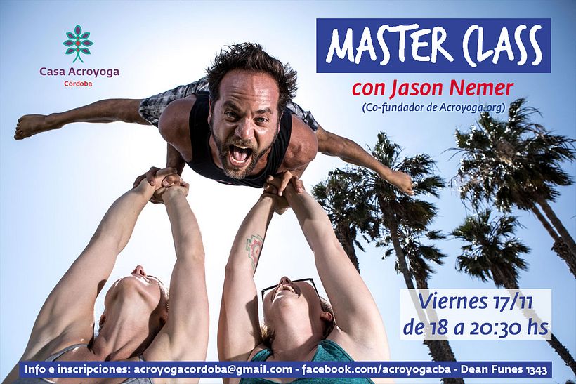 Flyers para Casa Acroyoga Córdoba 6