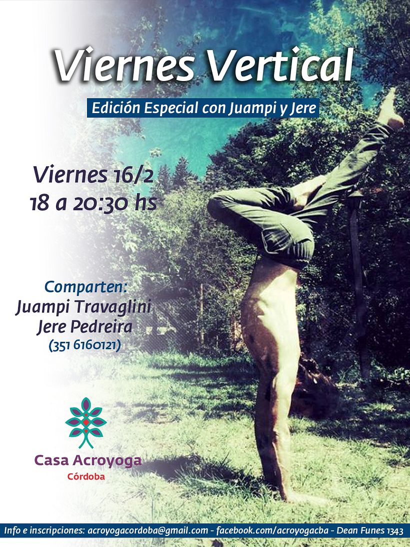 Flyers para Casa Acroyoga Córdoba 9
