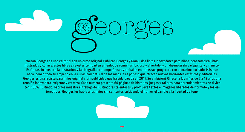 MAGAZINE GEORGES - Nº MÉTÉO 1