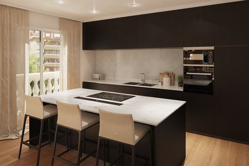 Render Avd Sarria Barcelona -1