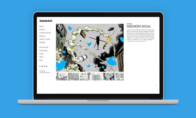 Diseño Web - Seisdedos 3