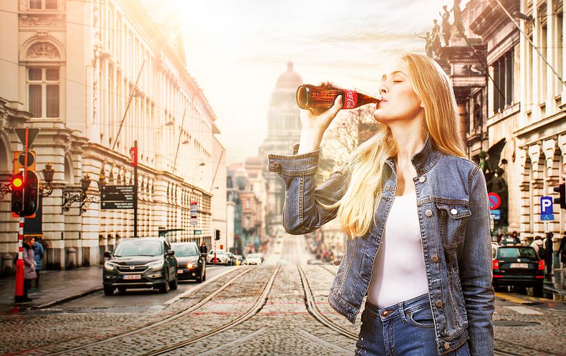 Coca - Cola Retoque Publicitario (Detrás de Camaras) 2