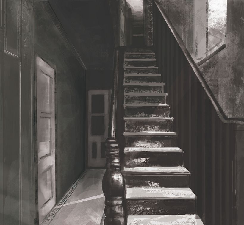 Mi Proyecto del curso: concept art de un fondo para cómic 0