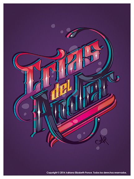 Lettering / Ilustración 3