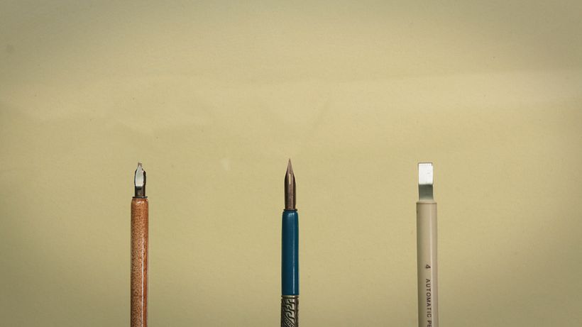 Spot "Herramientas de caligrafía" - Librería Letra.E 1