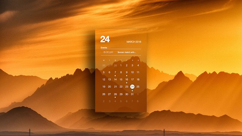 Calendar concepts  2