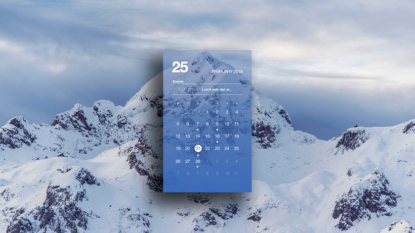Calendar concepts  1