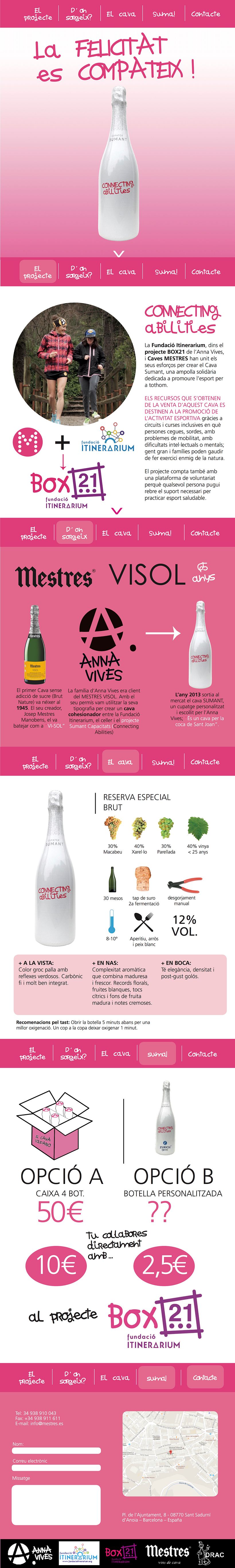 Diseño Web Cava Sumant 0