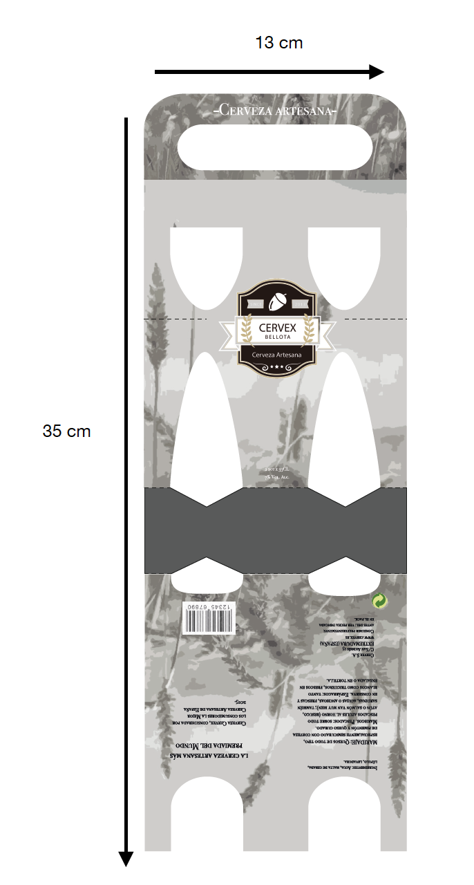 Packaging CERVEX 11
