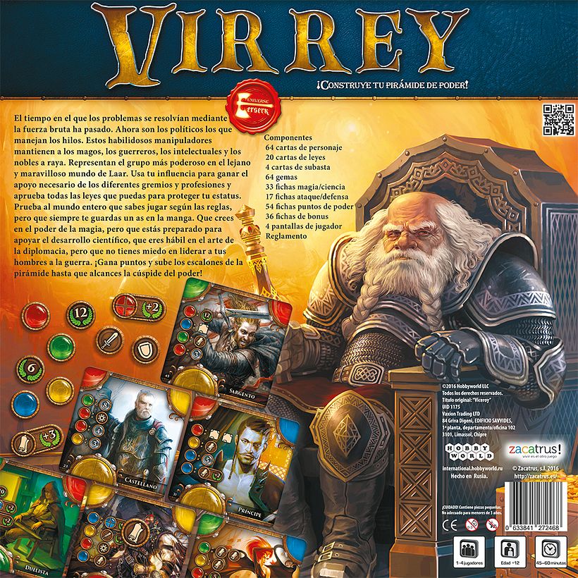 Virrey - Maquetación-adaptación-juego de mesa 2