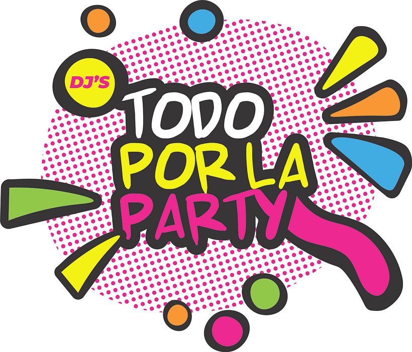 TODO POR LA PARTY (diseño de logotipo) -1