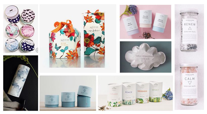 Packaging para una marca de ropa interior de diseño 1