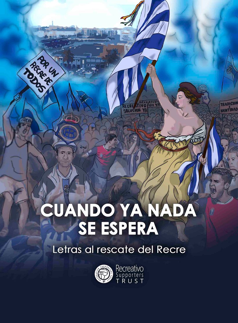 Maquetación y diseño del libro "Cuando ya nada se espera" 0