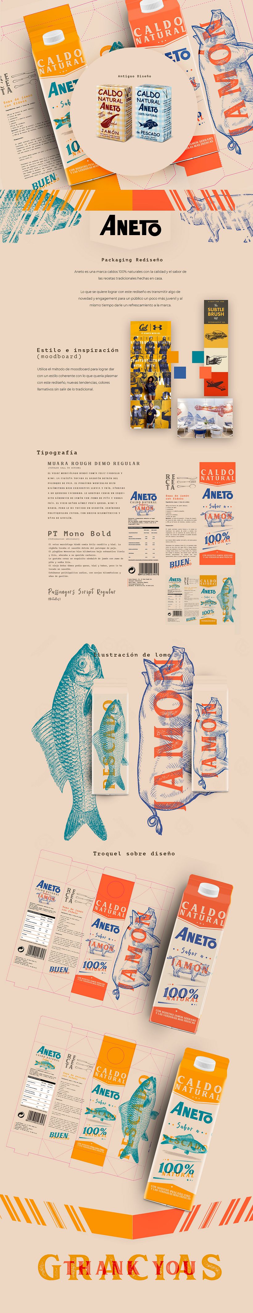 Packaging Redesign / Aneto Caldo -1