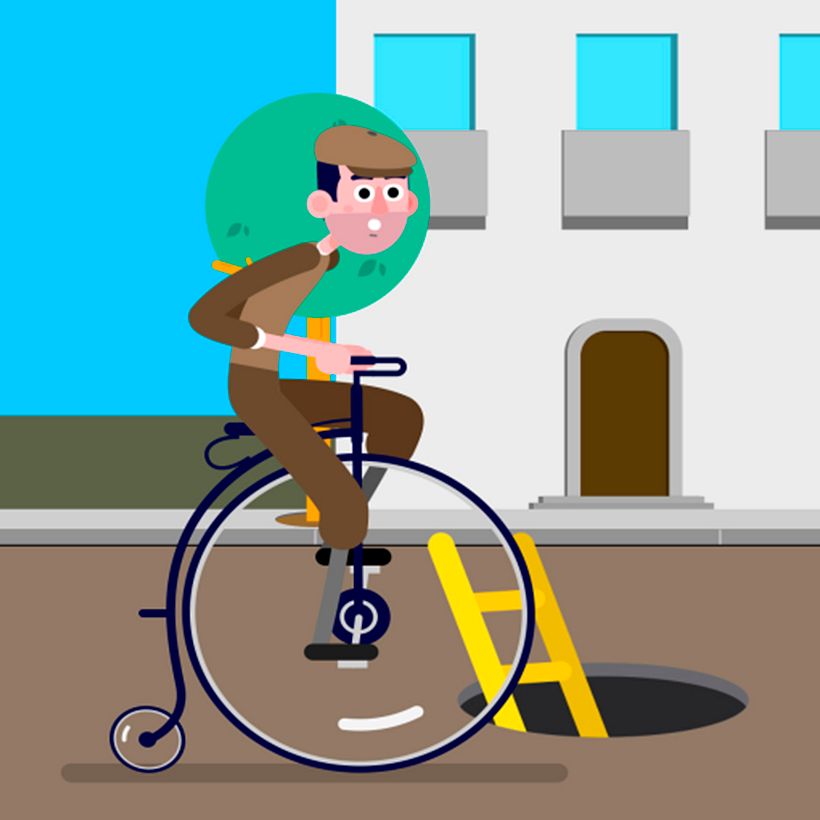 Bikers de ayer y de hoy (Mi Proyecto del curso: Animación y diseño de personajes en After Effects) 10
