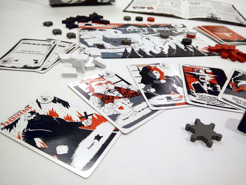 Black Hills - Diseño - Maquetación - juego de mesa 3