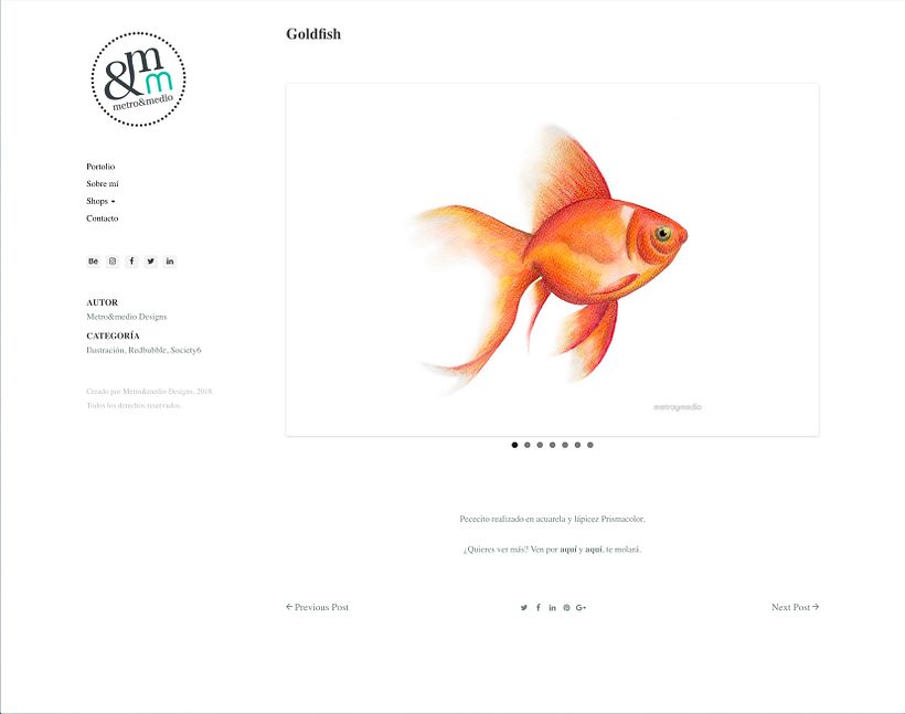 Mi portfolio: Metro&medio Designs - Diseño gráfico e ilustración 4