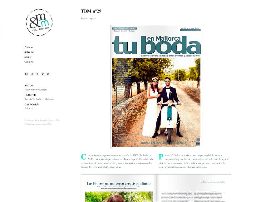 Mi portfolio: Metro&medio Designs - Diseño gráfico e ilustración 5