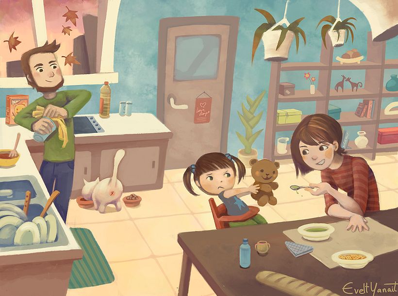 Kids don't like vegetables!  -1