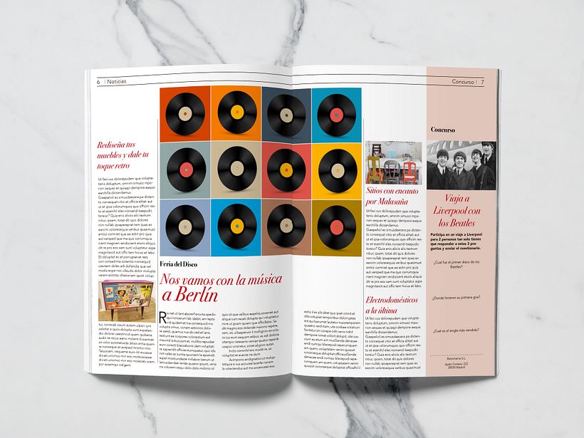 Maquetación revista y logotipo 2