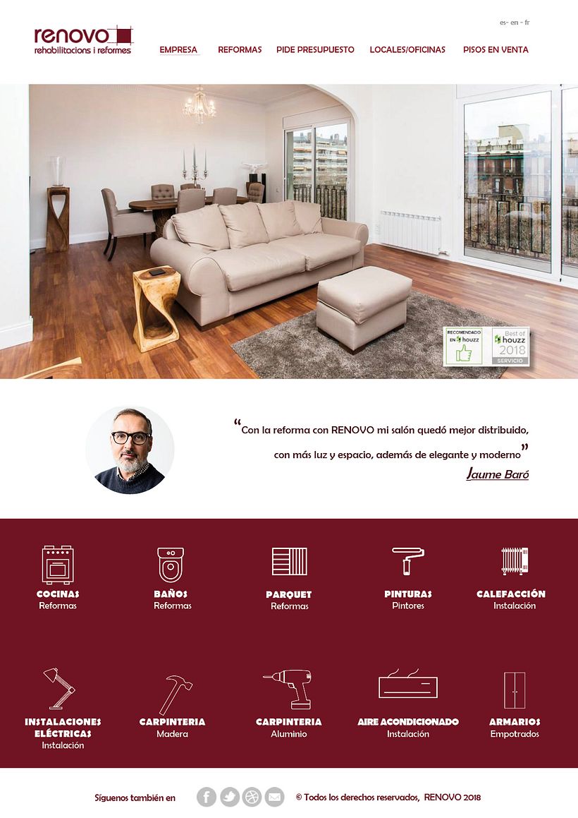Diseño web (Bocetos para clientes) 0