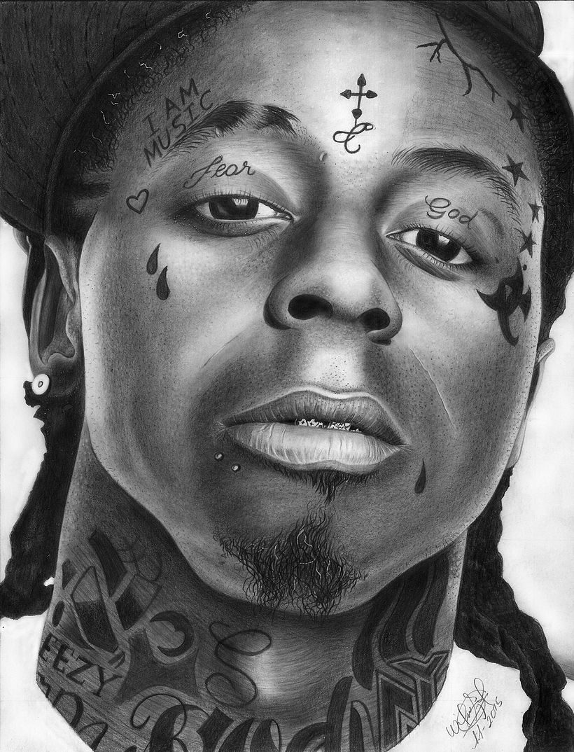 Dibujo Lil Wayne 0
