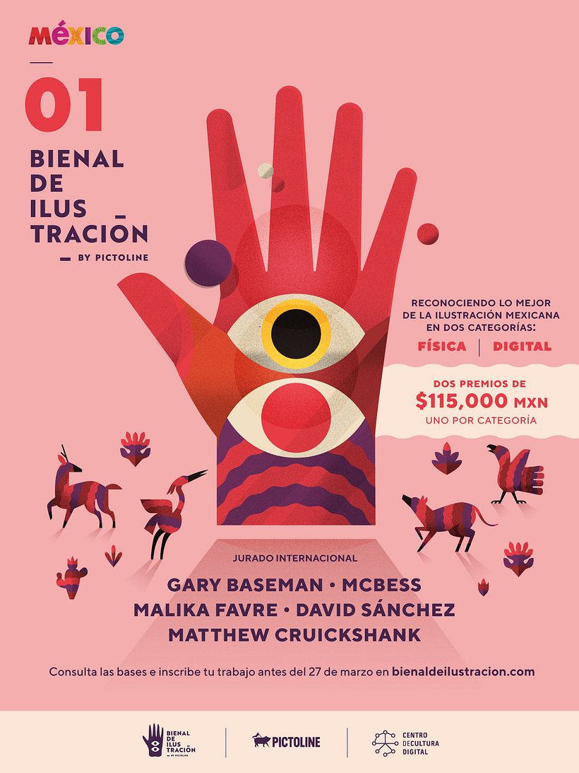 Participa en la I Bienal de Ilustración by Pictoline 1