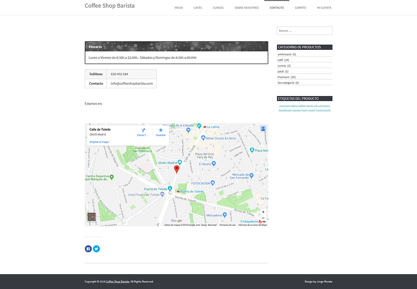 Mi Proyecto del curso: Creación de una tienda online en WordPress 3