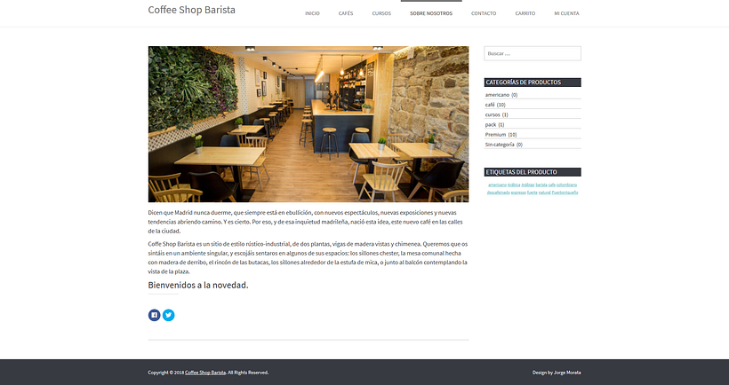 Mi Proyecto del curso: Creación de una tienda online en WordPress 5