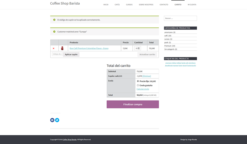 Mi Proyecto del curso: Creación de una tienda online en WordPress 6