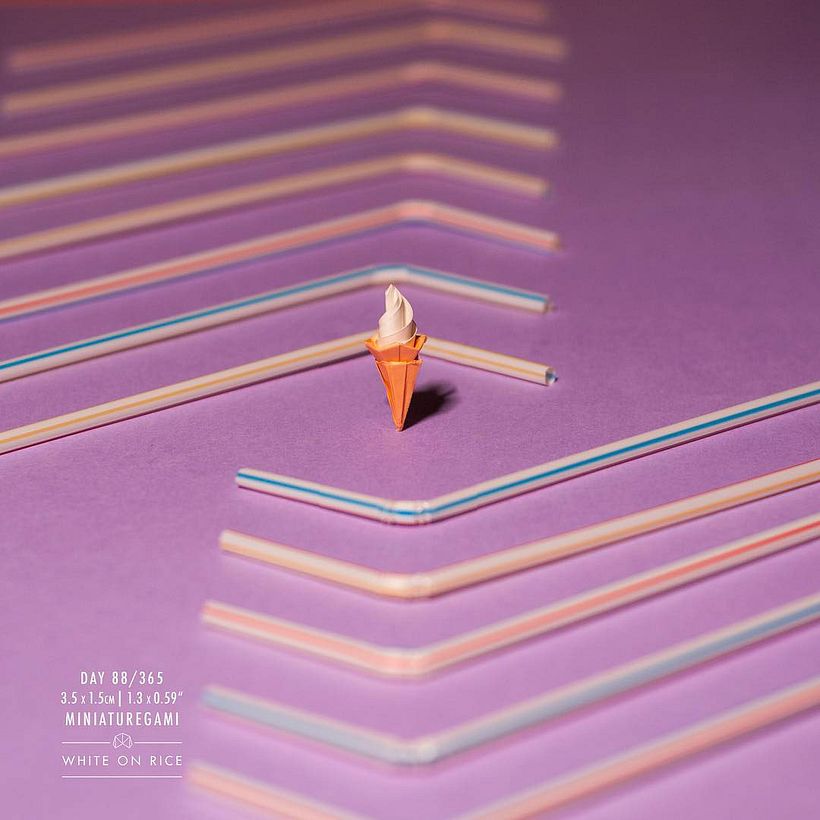 White on rice: un origami al día desde 2014 7