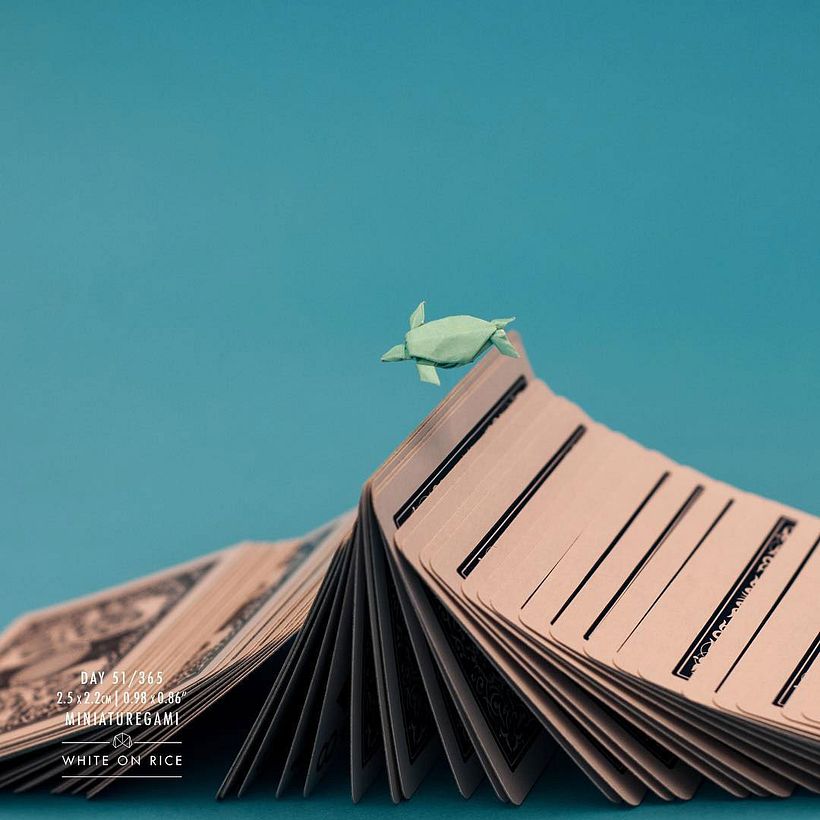 White on rice: un origami al día desde 2014 16