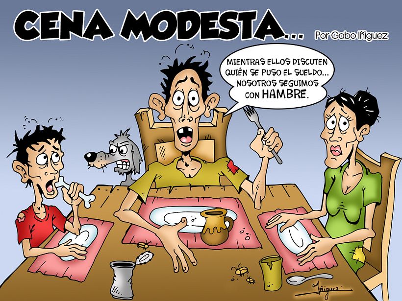 Cartones de crítica social 14