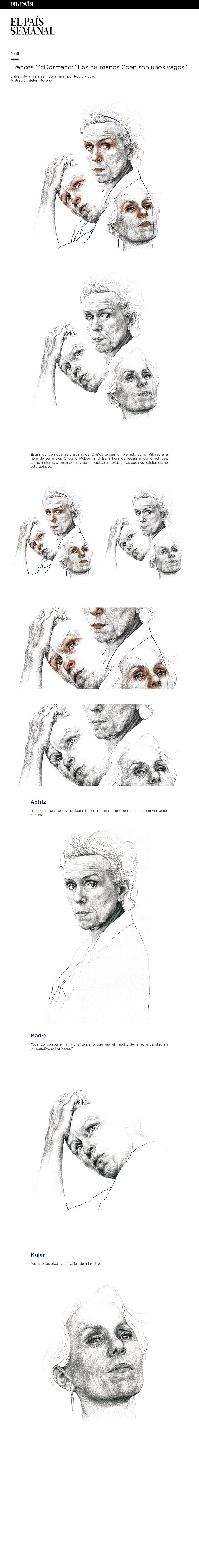 Frances McDormand'ın Üç Yüzü - El País Semanal 0