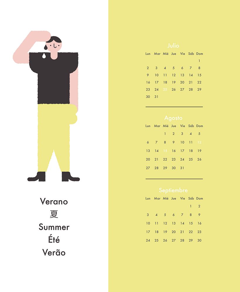 Descarga gratis el calendario ilustrado de Stereoplastika 9