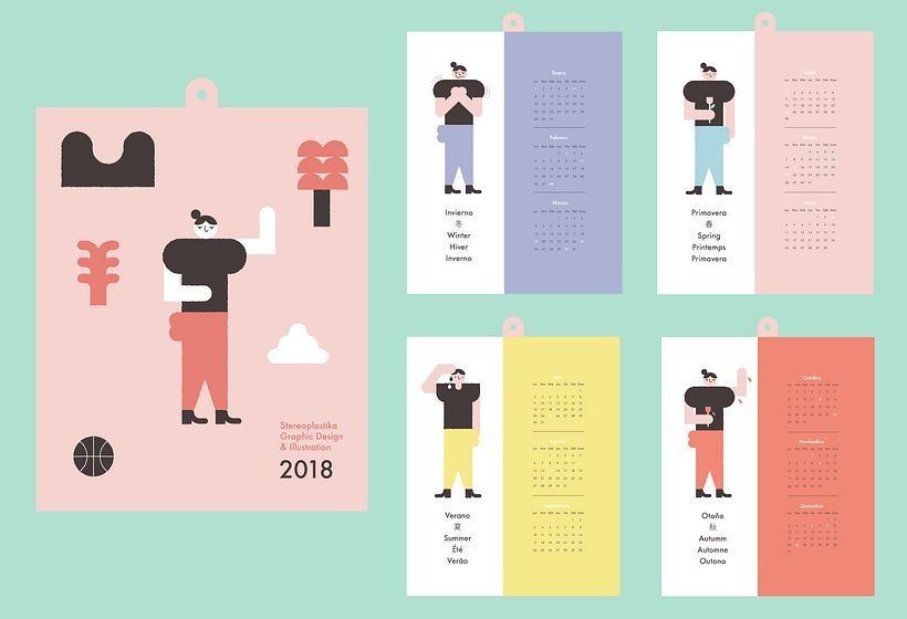 Descarga gratis el calendario ilustrado de Stereoplastika 5