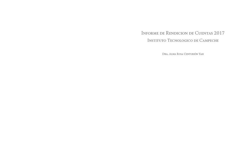 Mi Proyecto del curso: Ejemplo de Informe de Rendición de Cuentas 2