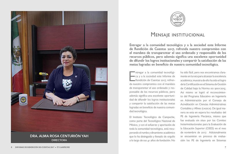 Mi Proyecto del curso: Ejemplo de Informe de Rendición de Cuentas 4