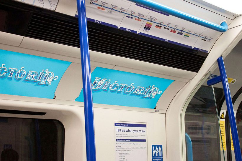 Lettering the underground, letras para el subsuelo londinense 1