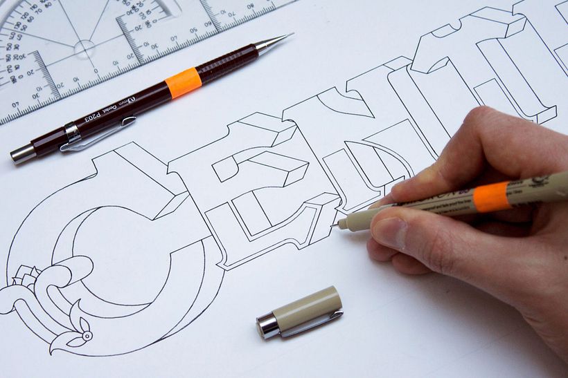 Lettering the underground, letras para el subsuelo londinense 7