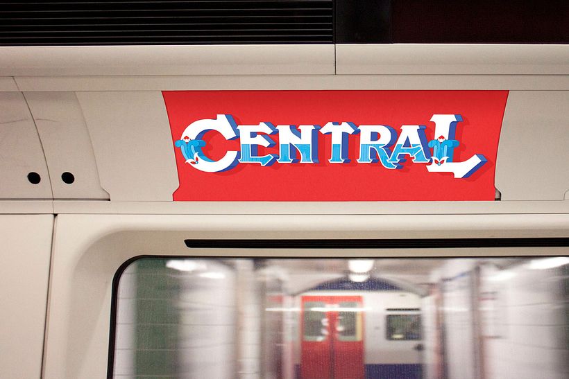 Lettering the underground, letras para el subsuelo londinense 8