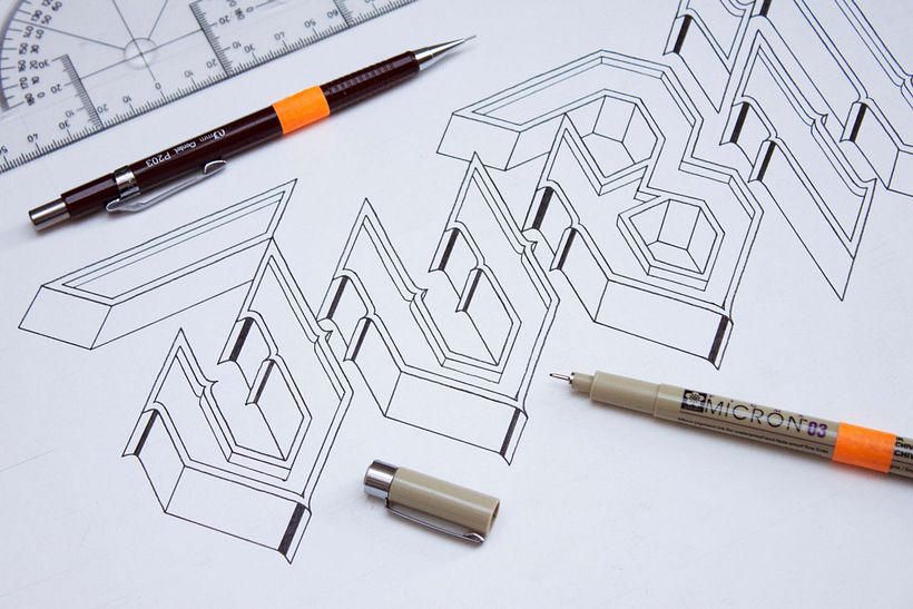 Lettering the underground, letras para el subsuelo londinense 17