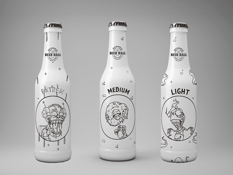 Mi Proyecto del curso: Branding y Packaging para una Cerveza Artesanal 9
