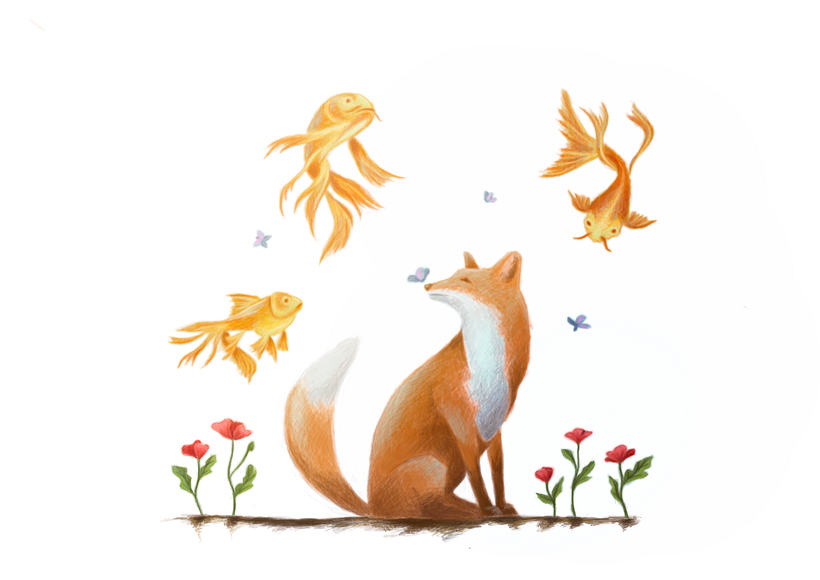 Mi Proyecto del curso: Ilustración digital con lápices de colores -1