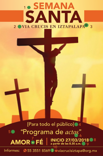 Vía crucis Iztapalapa 0